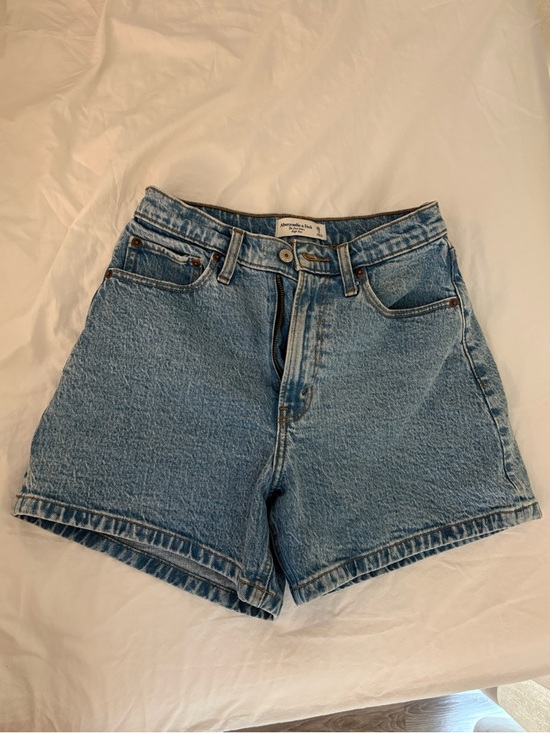 Abercrombie & Fitch Pants - Abercrombie & Fitch Light Blue Dad Shorts
